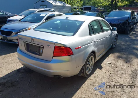 2006 Acura Tl из США, поврежденный, VIN 19UUA66266A020137